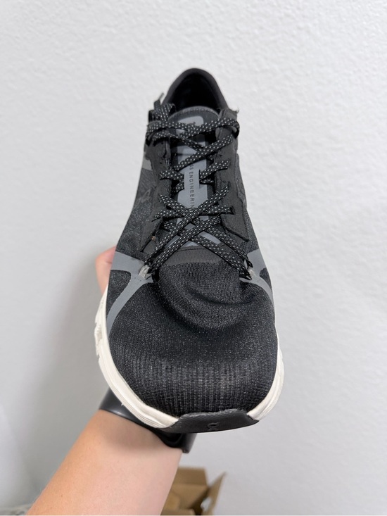 On Running Black with White Sole Men\'s Athletic Running Shoe main image 9